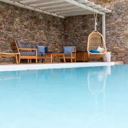 Modern Mykonos Private Pool Stunning View Villa