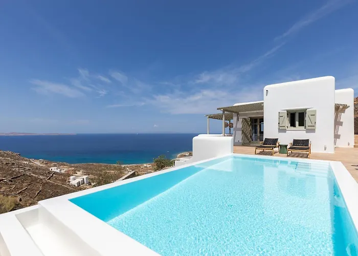Modern Mykonos Private Pool Stunning View 빌라 Fanari (Mykonos)